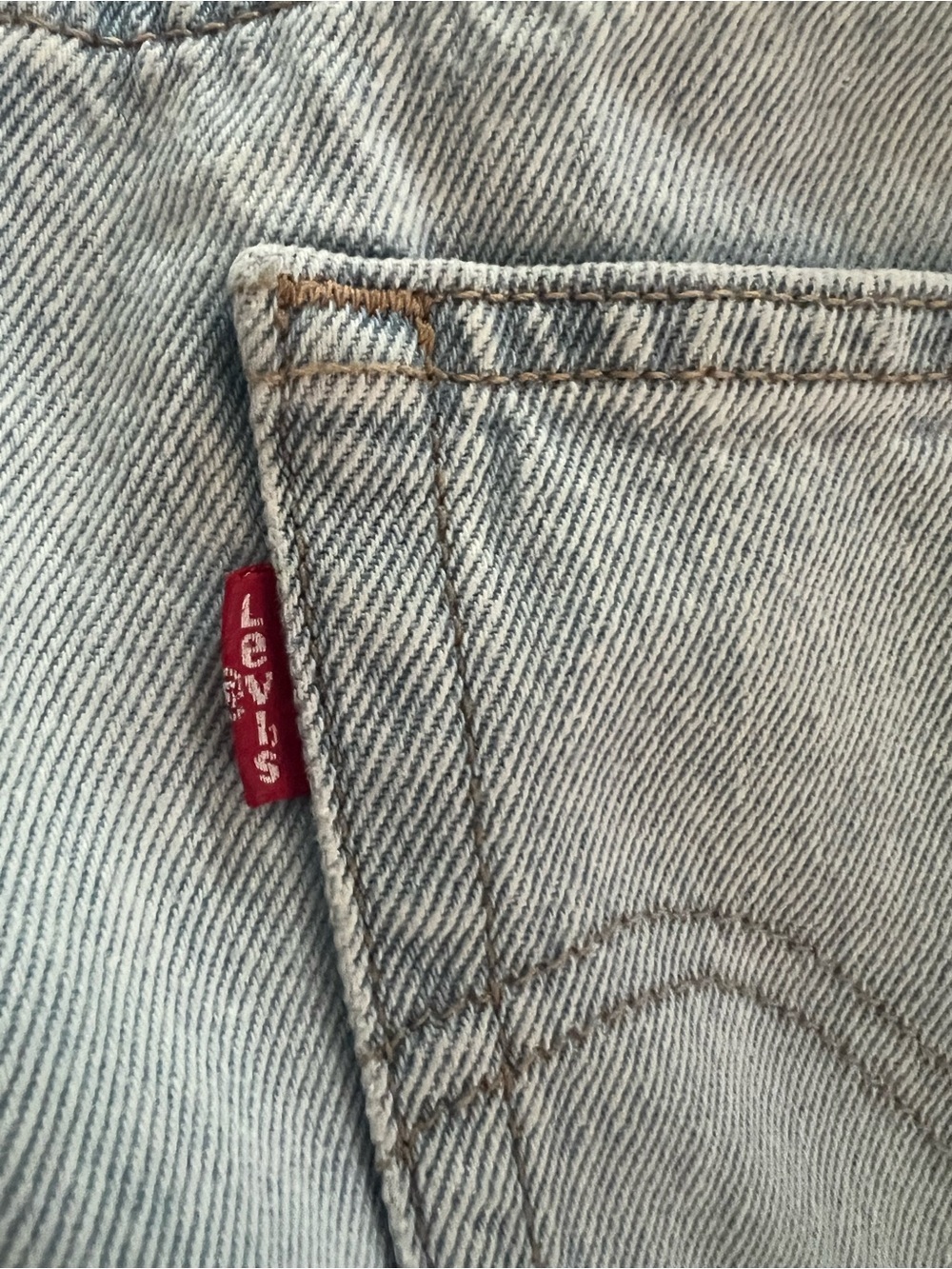 Levi's Light Blue Wide Barrel Leg Cinch Jeans 29x31 - Picture 5 of 11